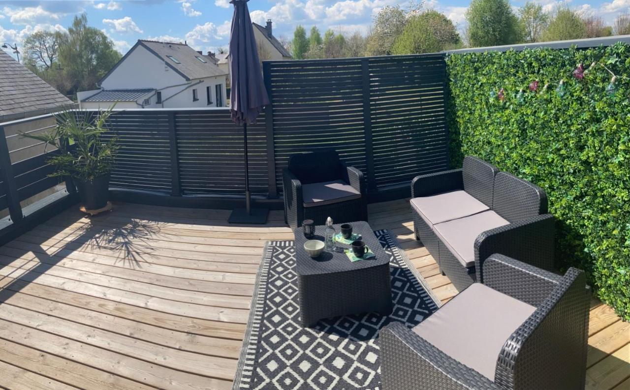 Gite La Terrasse Du 37 Breteil ภายนอก รูปภาพ